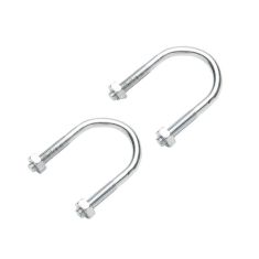 Étriers de fixation pour abreuvoir en acier inoxydable (voir code BMR 081-4980), 2/pqt