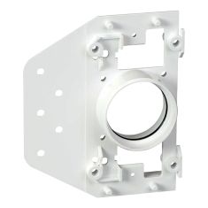 Plaque d'entrée murale avec protection en plâtre PVC, blanc