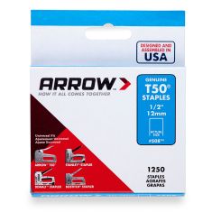 Staples T50 - 1/2" - 1250/Pkg