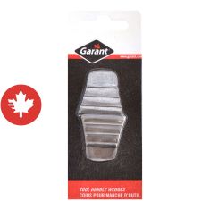 Coin en acier tout usage, #6, pack de 2