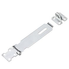 Security hasp - Zinc - 6"