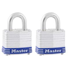 Pin tumbler padlock - 1 1/2" x 3/4" - 2/Pkg