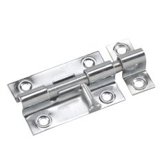 Barrel bolt, heavy-duty - Zinc - 2 1/2"