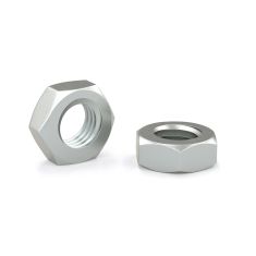 Écrou hexagonal pour vis machine, zinc, #8, 18/pqt