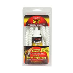 Trousse de joint de remplacement en fibre de verre,  Blanc, 5/8" x 6'