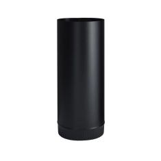 Black Matt Stove Pipe - 24 Ga - 7" x 18"