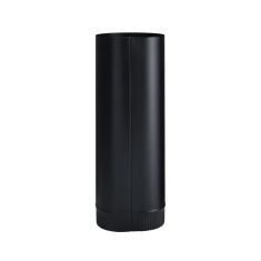 Black Matt Stove Pipe - 24 Ga - 6" x 18"