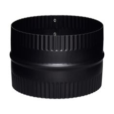 Raccord coulissant, Noir mat, Cal. 24, 7"