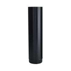 Black Matt Stove Pipe - 24 Ga - 6" x 24"