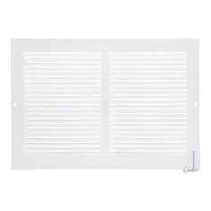 Grille murale, blanc, 6" x 6"