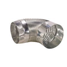 Coude plissé de 90°