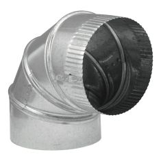 90° Adjustable Elbow Warm Air - 4"