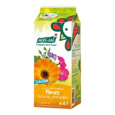 Engrais pour fleurs vivaces 4-4-7, 1,5 kg