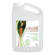 Huile à la citronnelle pour lampe extérieure, 3,78 l