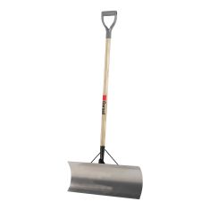 Grattoir à neige, manche en bois, lame en aluminium, 24"