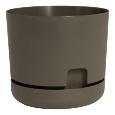 Jardinière Oasis à auto-arrosage, cappuccino, 6"