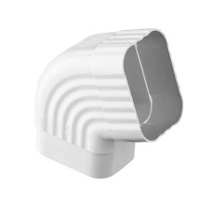 "B" Elbow for Gutter - Vinyl - Traditional Style - White