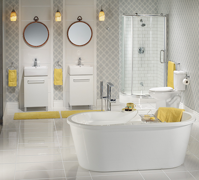 bath,shower and toilet