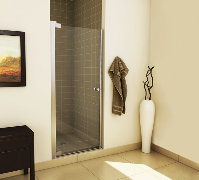 
Built-in shower with ceramic